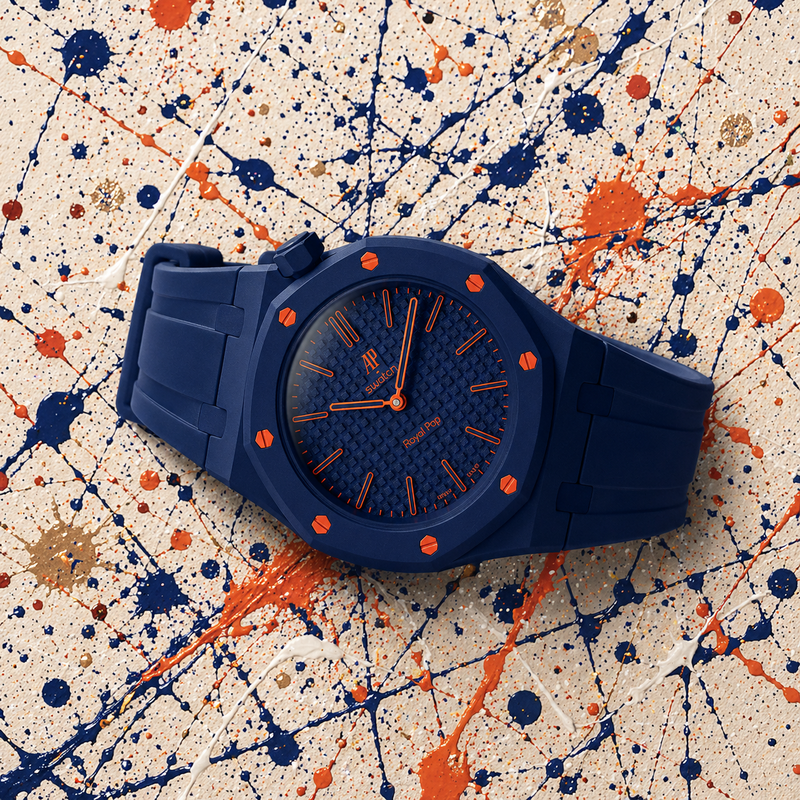 ORENJI HACHI Inspired Band for AP x Swatch
