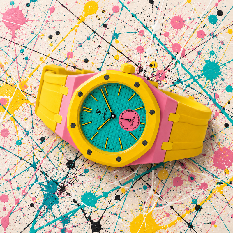 OTG ROZ Inspired Band for AP x Swatch