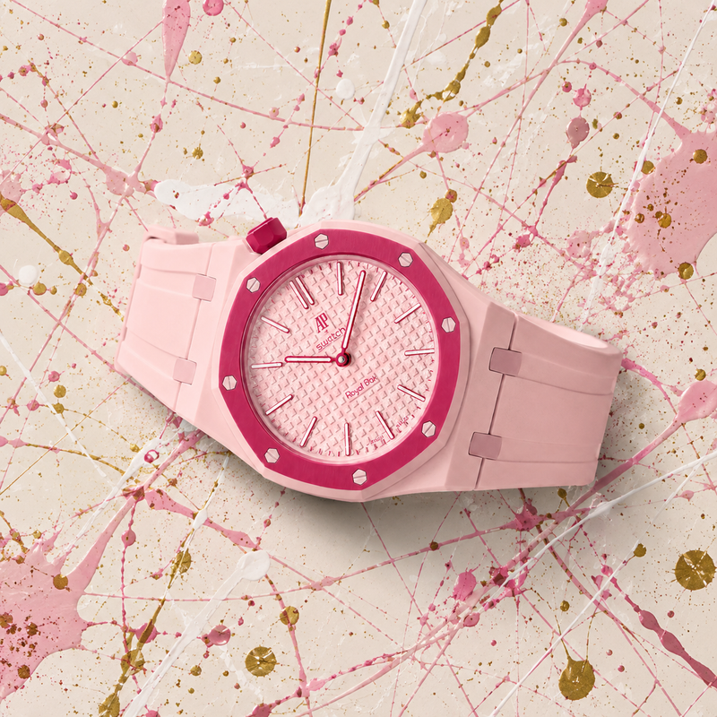 OTTO ROSSO Inspired Band for AP x Swatch